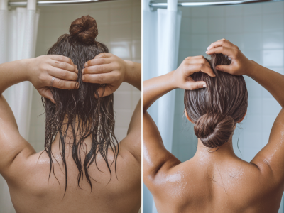 Masque capillaire maison au yaourt et huile de ricin pour renforcer les cheveux fins sans silicones