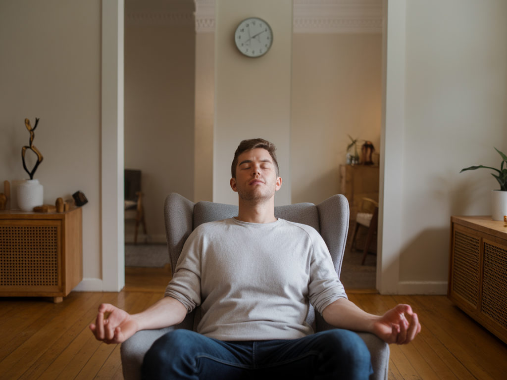 Rituel de 20 minutes avant une réunion importante pour réduire l'anxiété et rester concentré