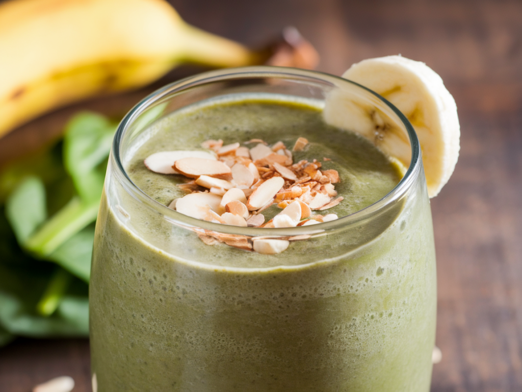 Smoothie riche en magnésium pour détendre les muscles et améliorer la qualité du sommeil